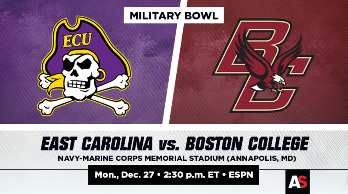 Military Bowl Presented by Peraton Prediction and Preview: East Carolina Pirates vs. Boston College Eagles