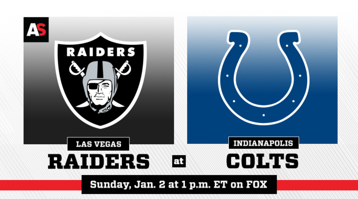 The Raiders head to Indy to keep their playoff hopes alive as the Colts look to clinch their own postseason berth