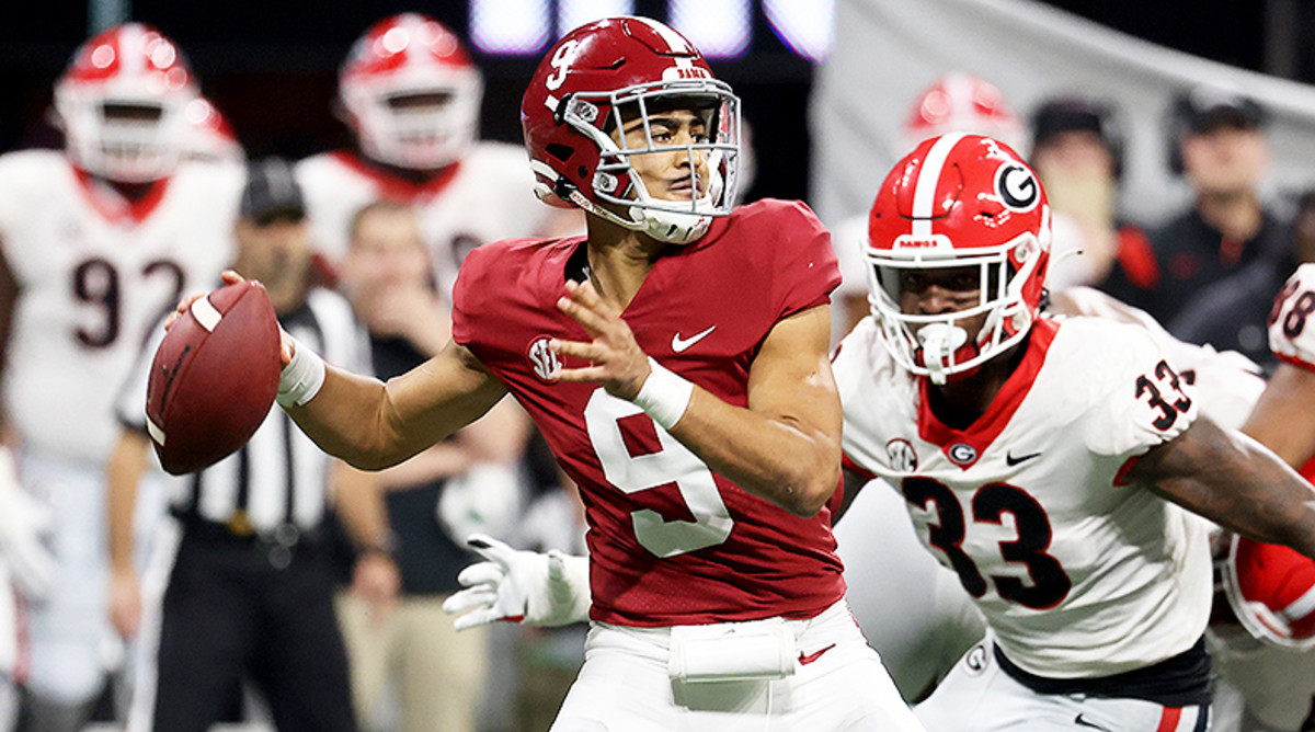 Bryce Young, Alabama Crimson Tide in 2021 SEC Championship Game