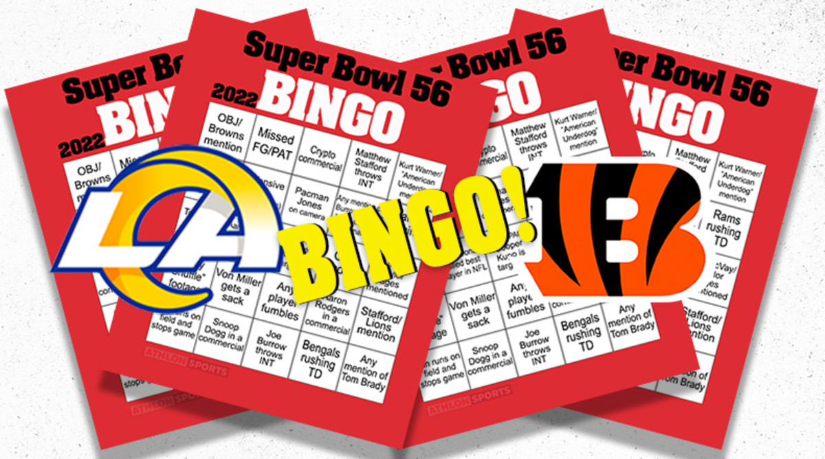 Super Bowl LVI (56) Bingo