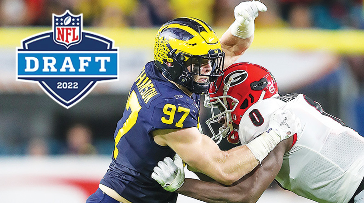 2022 NFL Draft - Michigan Wolverines' Aidan Hutchinson draft pick