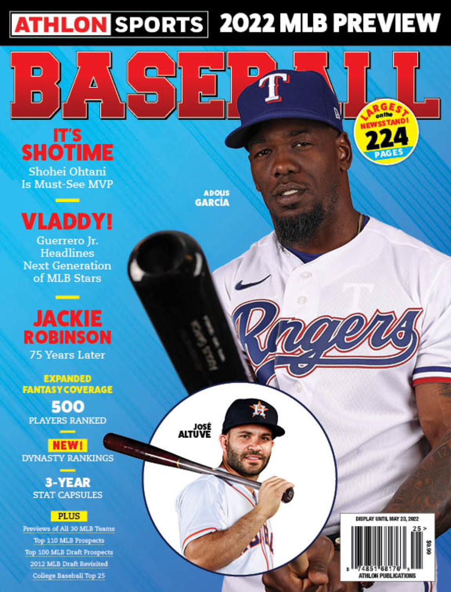 Texas Rangers 2022 Baseball Cover