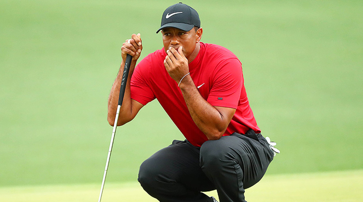 Tiger Woods at 2019 Masters (final round)