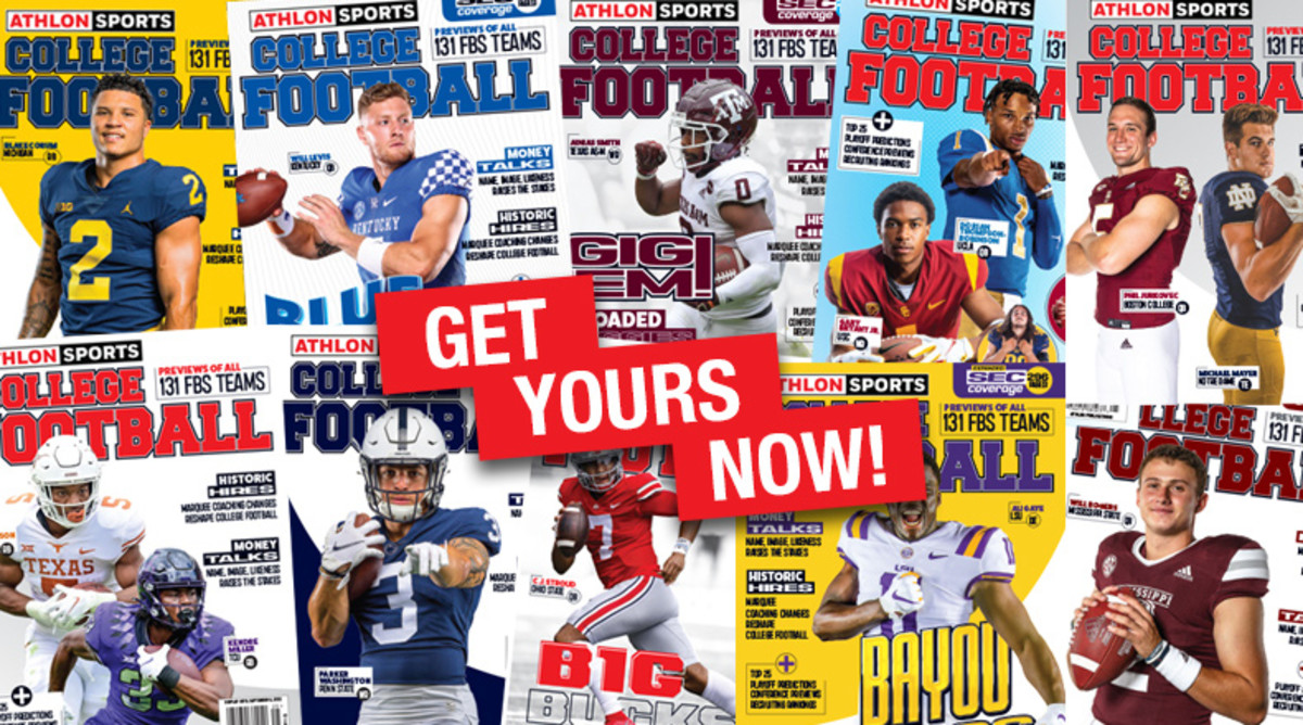 2022 Athlon Sports College Football Preview Magazines