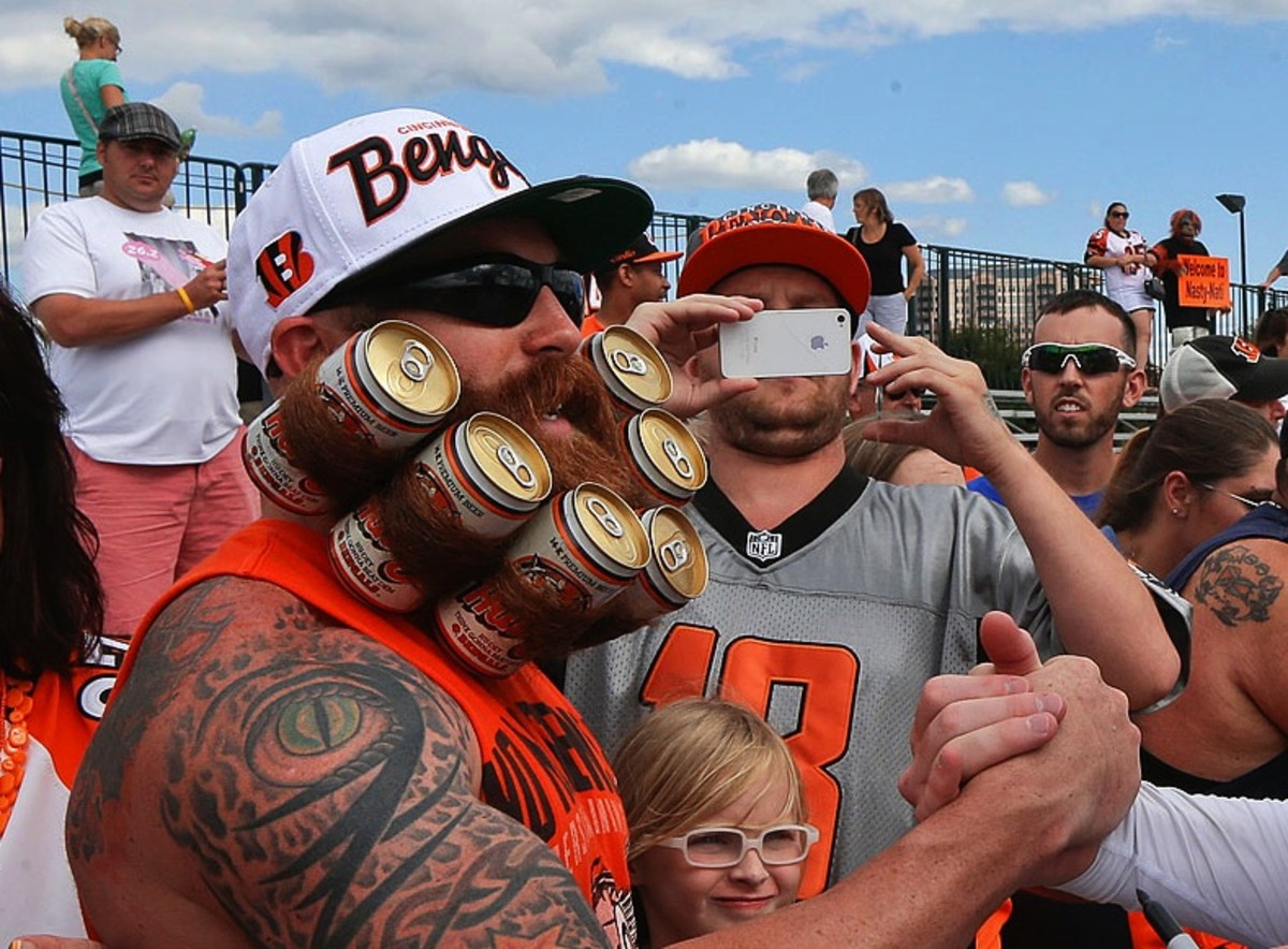 Bengals Fan Has Greatest Beard in the History of Forever