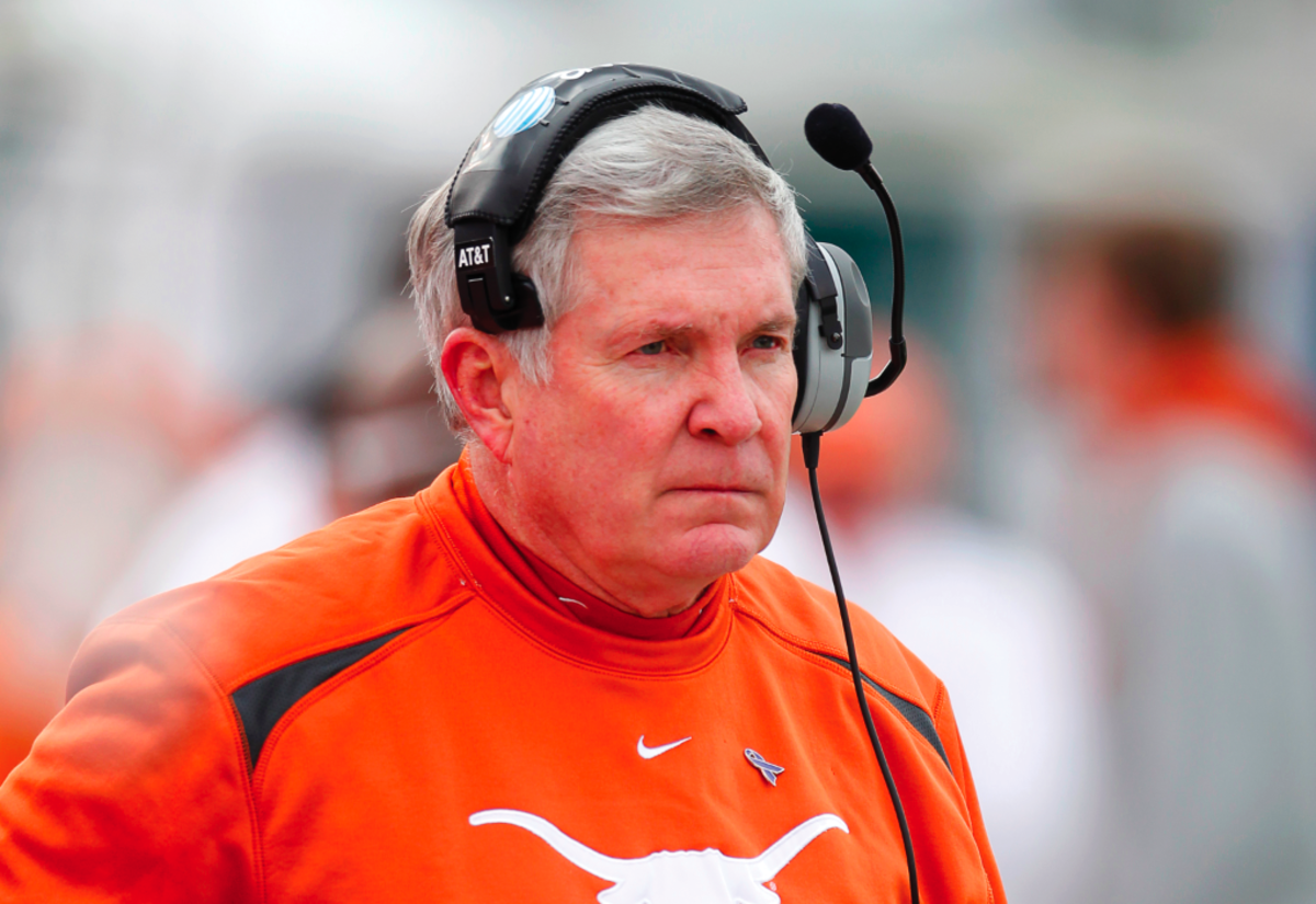 Mack Brown will coach his final game for the Horns in the Alamo Bowl.