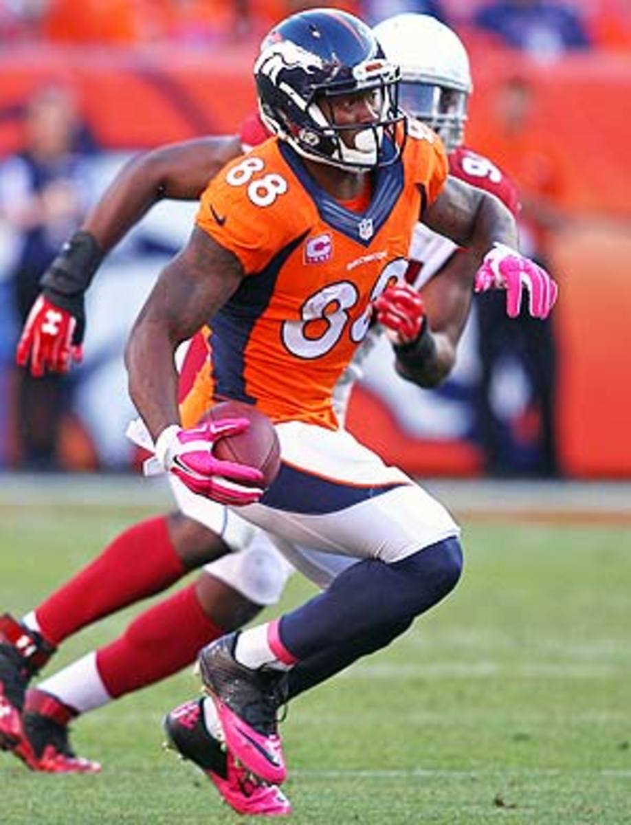 Demaryius Thomas Injury: Updates on Broncos WR's Hip and Return