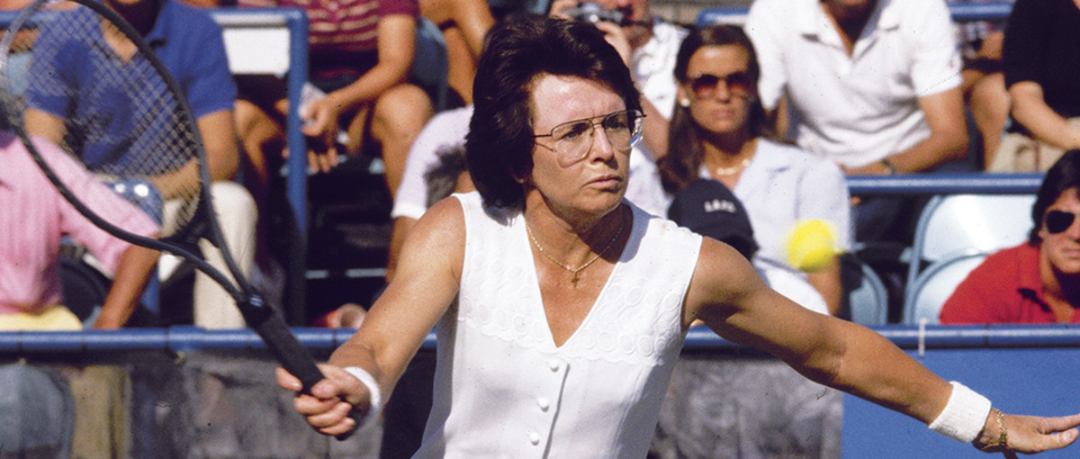 Tennis Legend Billie Jean King