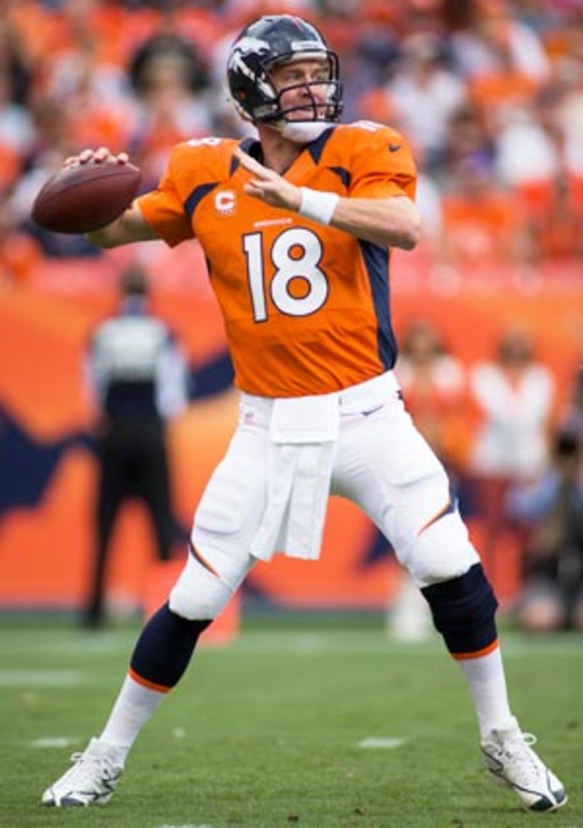 Peyton Manning is out with a foot injury