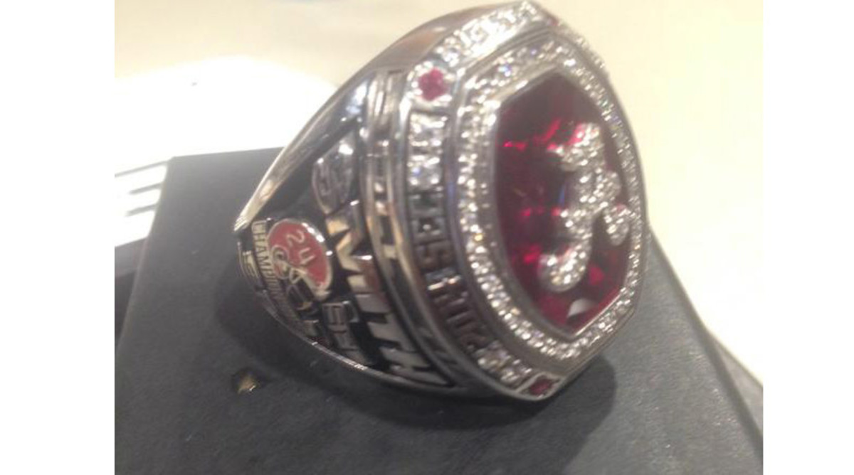 Georgia football national championship rings unveiled