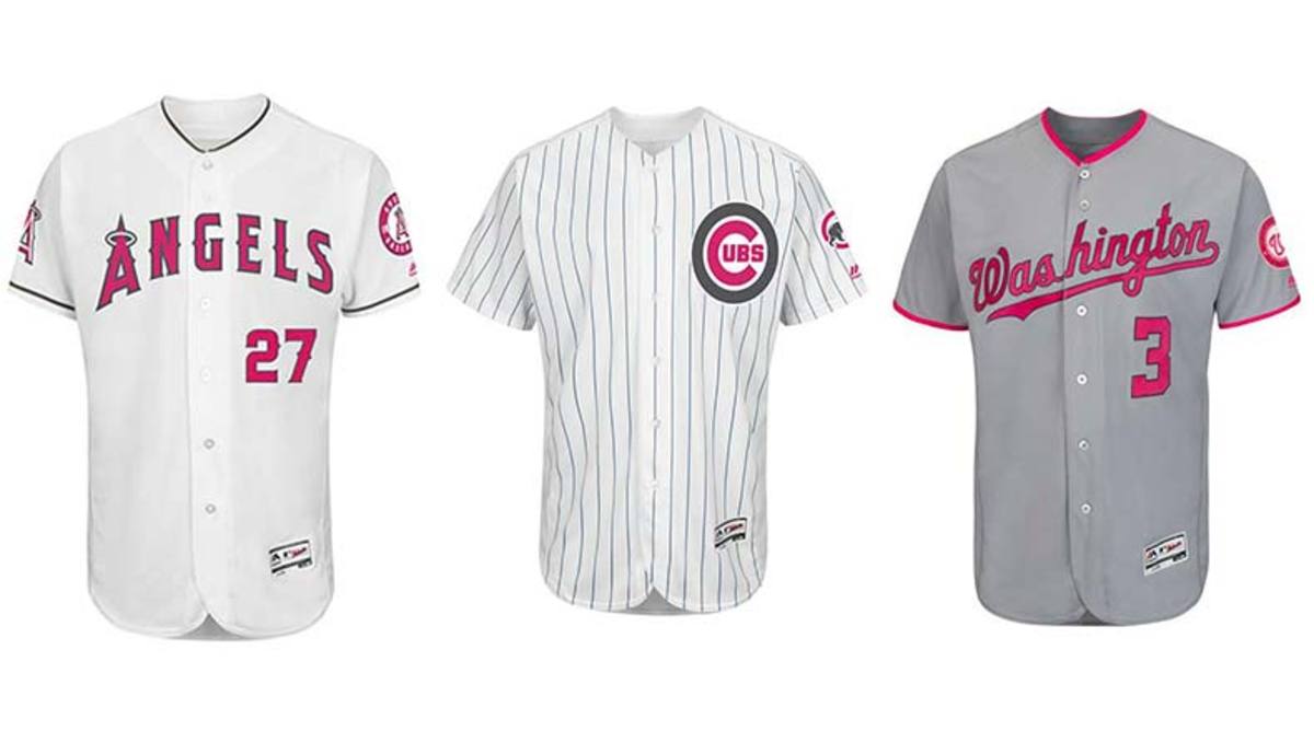 MLB Teams Wearing Pink Uniforms for Mother's Day Today – SportsLogos.Net  News