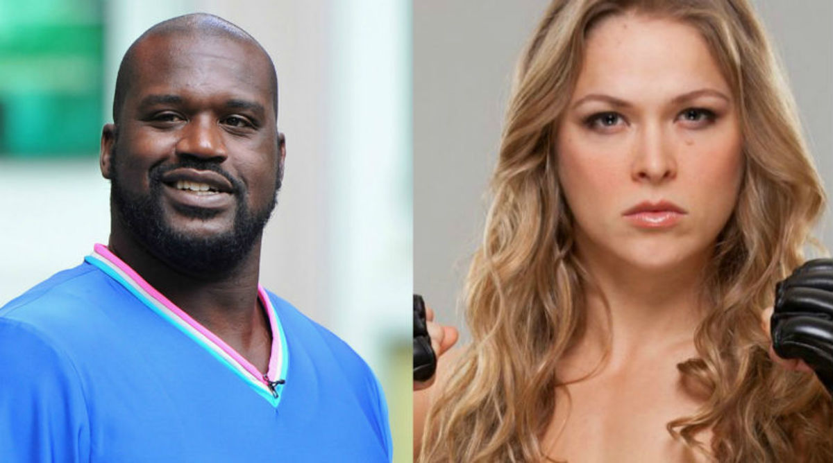 Shaq Says He Could Take on Ronda Rousey