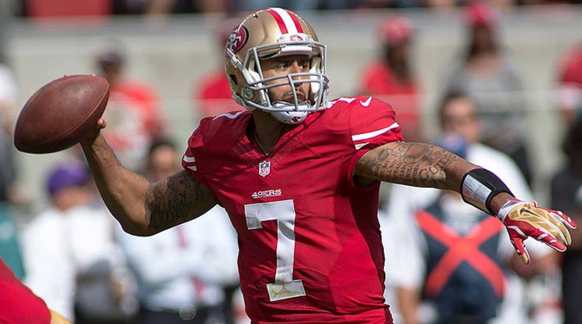 Colin Kaepernick's Game-Worn 2013 NFL Playoffs 49ers Jersey