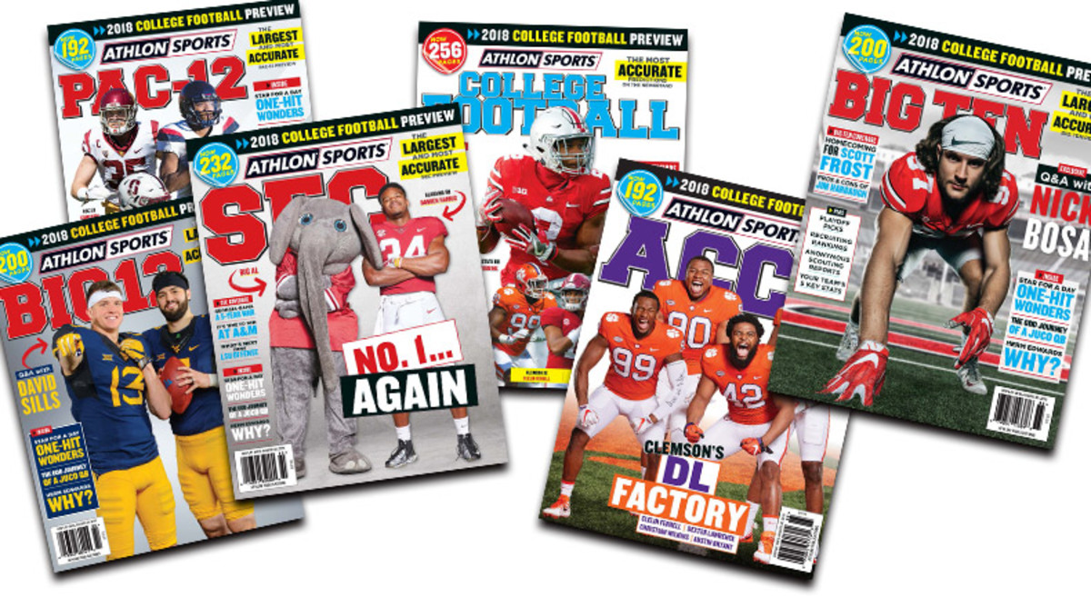 Athlon Sports' 2018 College Football Preview Magazines