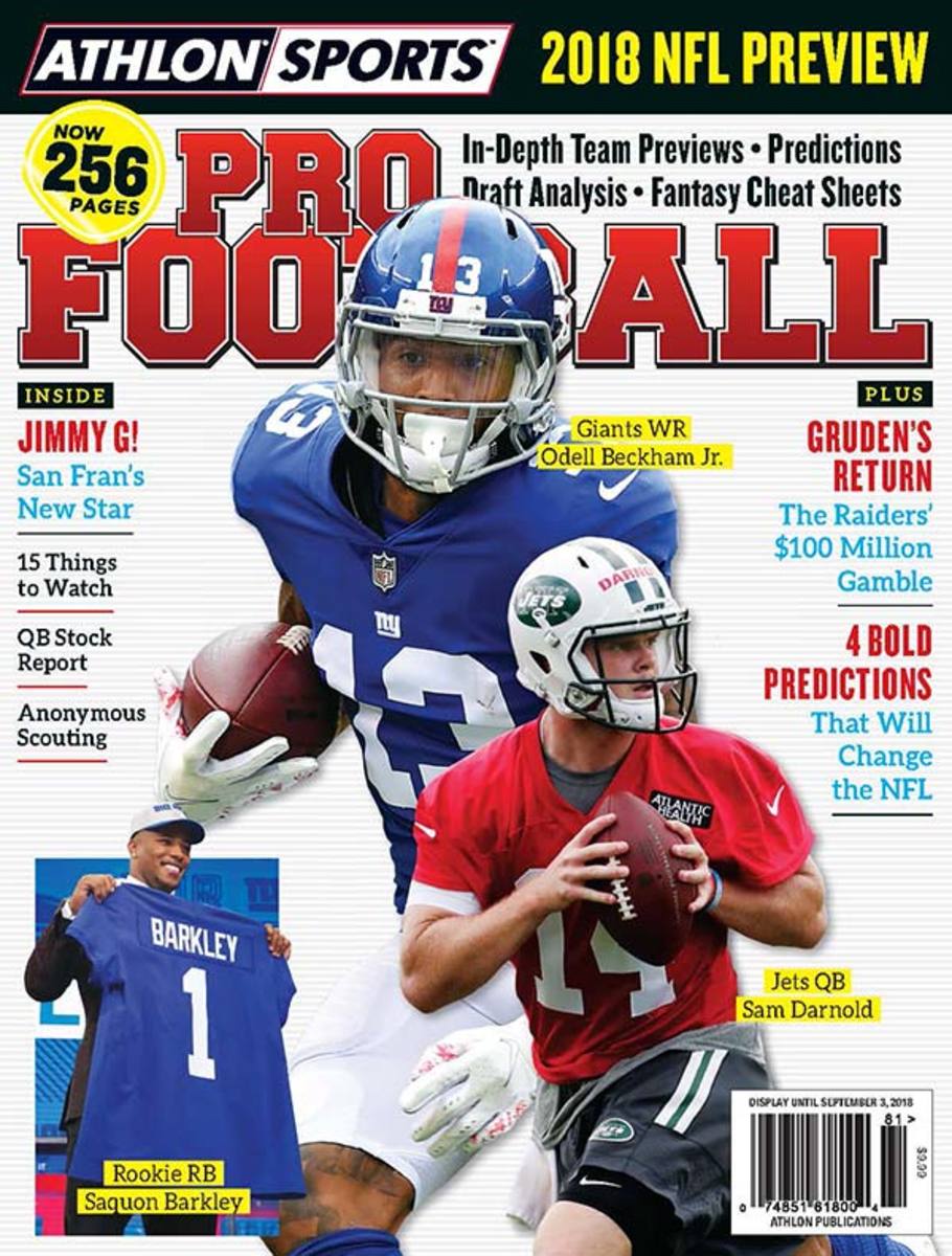 Athlon Sports 2018 Pro Football Magazine
