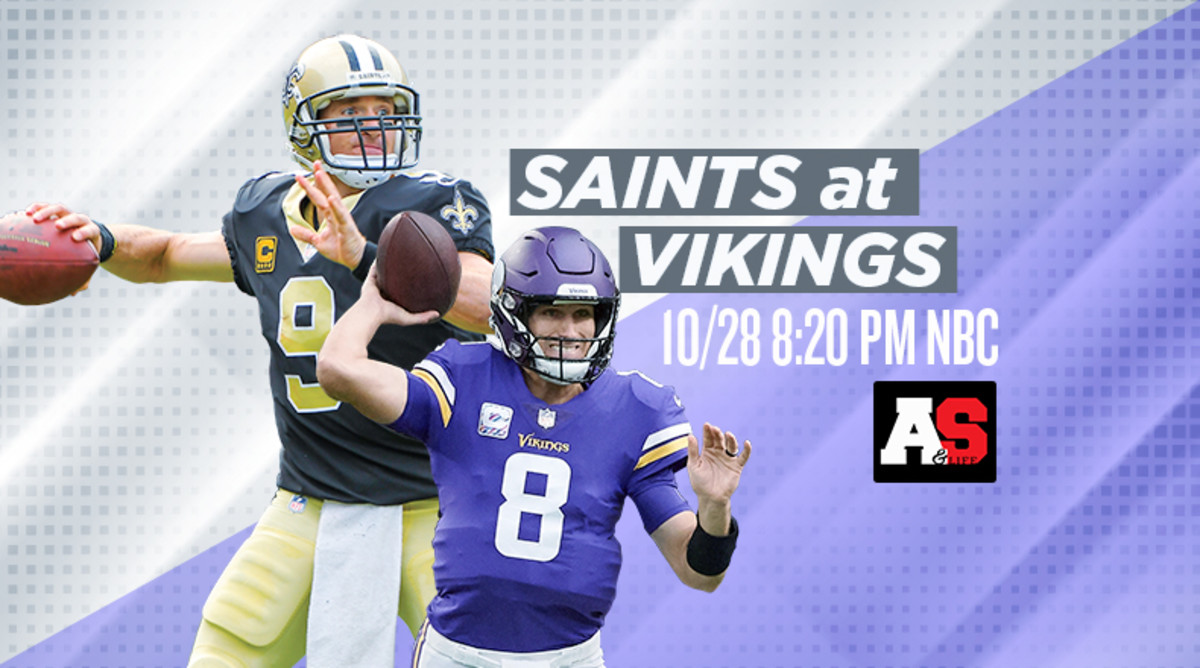 Saints vs. Vikings odds, picks: Point spread, total, player props