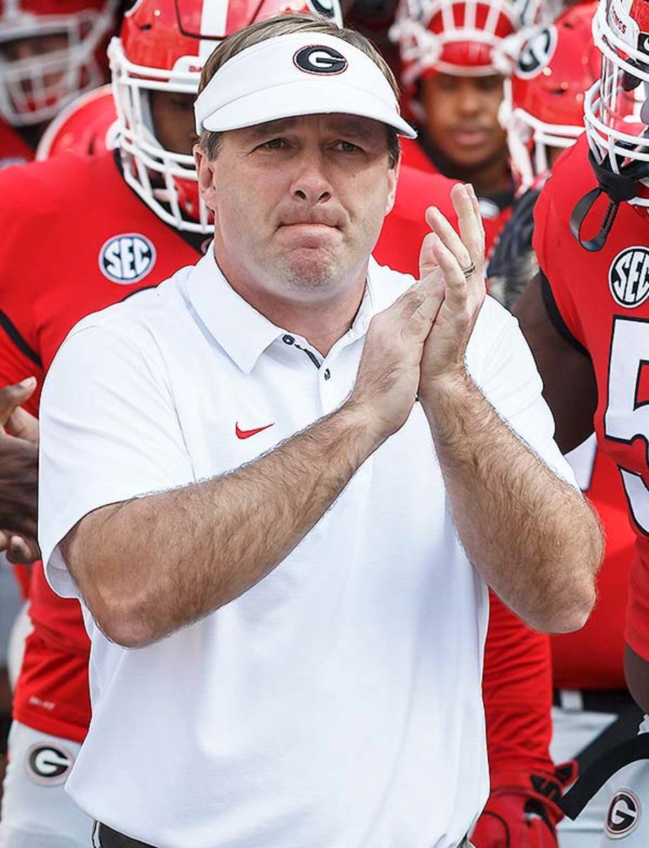 Georgia Bulldogs head coach Kirby Smart
