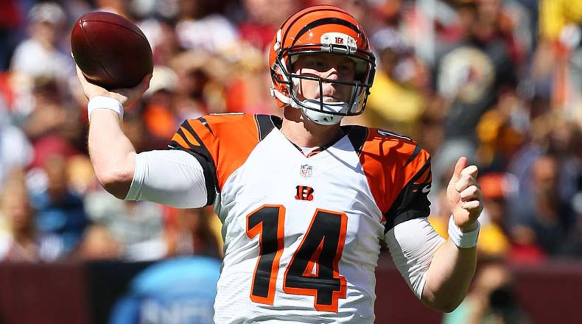 DraftKings and FanDuel Best Lineups for Week 8: Andy Dalton