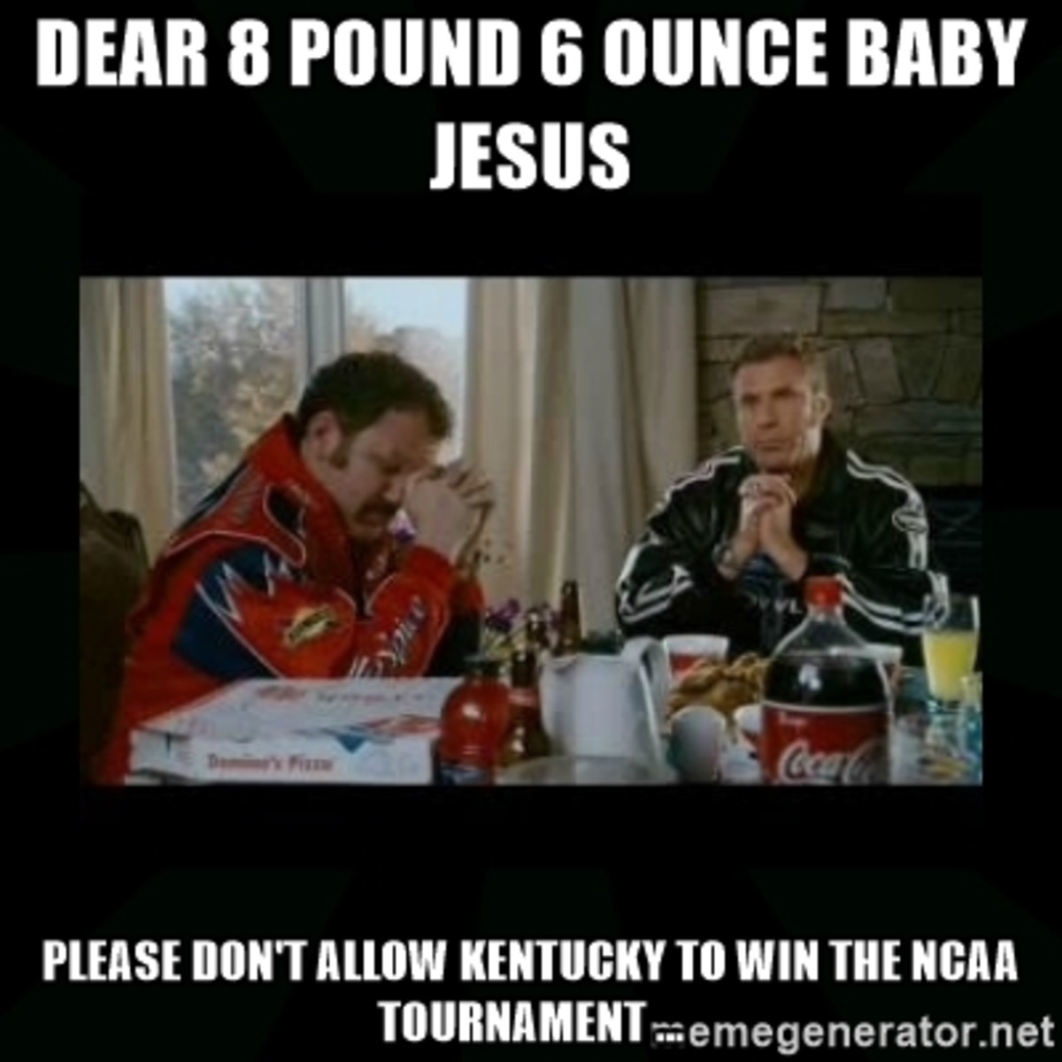 Meme for NCAA March Madness Kentucky