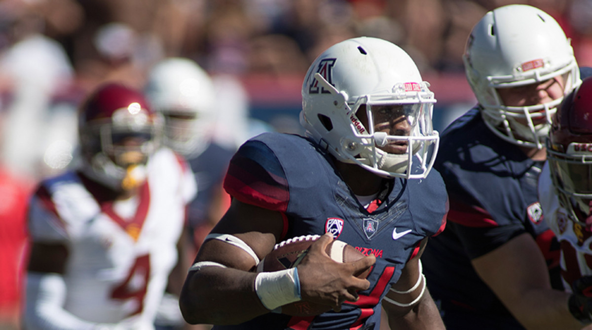 College Football Picks Against the Spread for Week 1: Khalil Tate