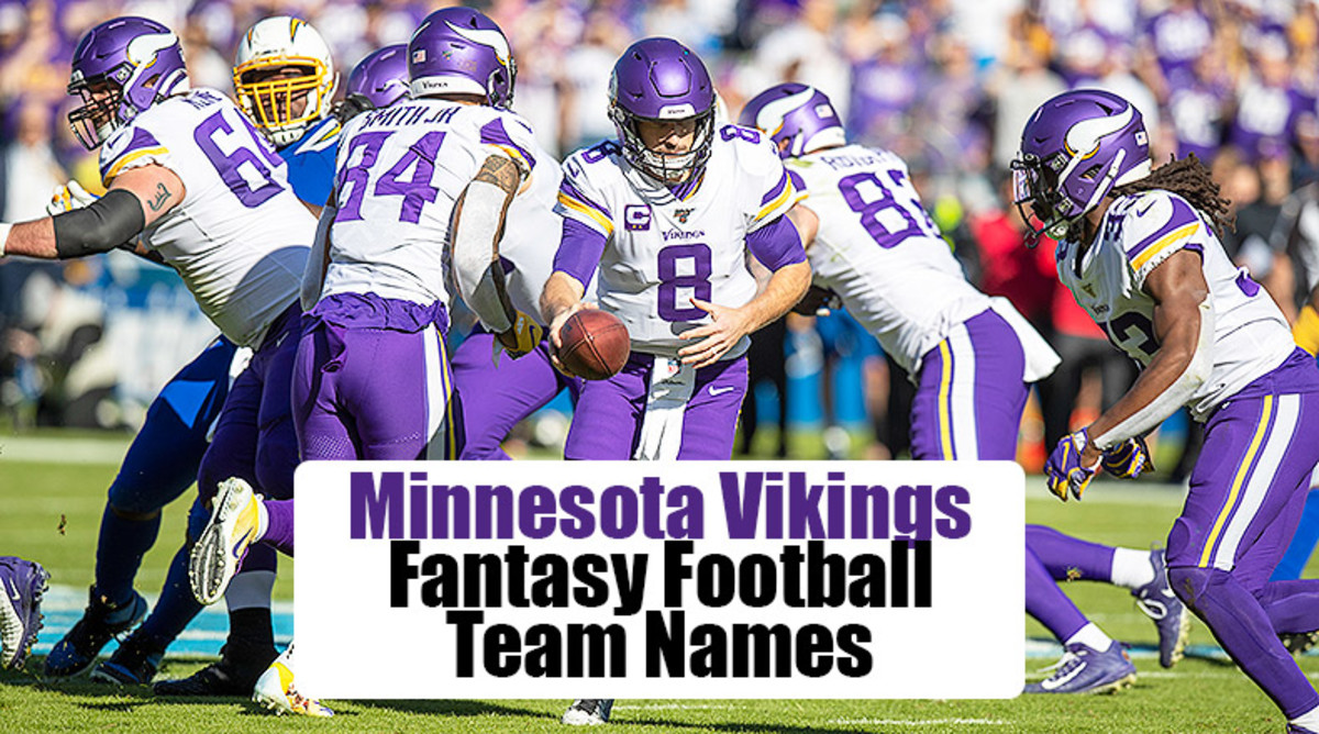 Minnesota Vikings Fantasy Football Team Names