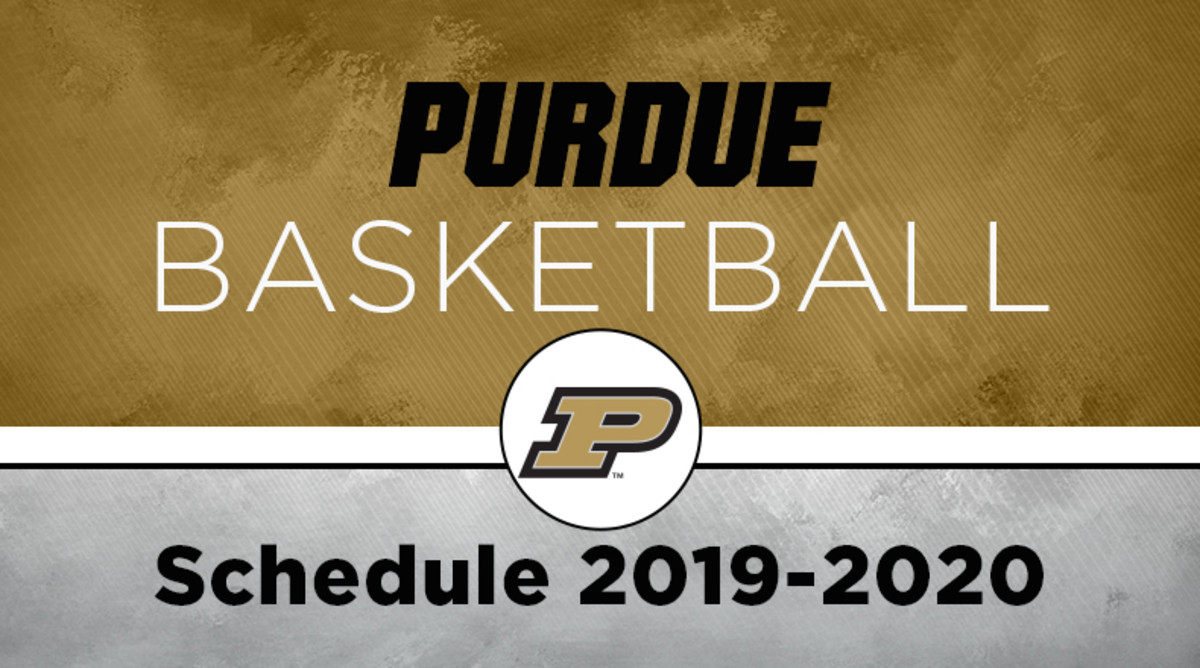 Purdue Basketball Schedule 201920 Expert