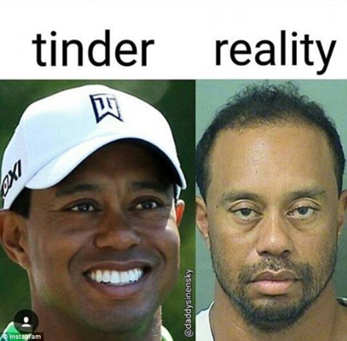 Tiger Woods Mugshot Memes