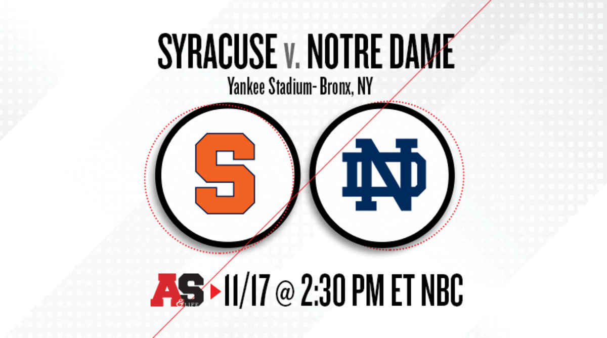 Syracuse Orange vs. Notre Dame Fighting Irish Prediction and Preview