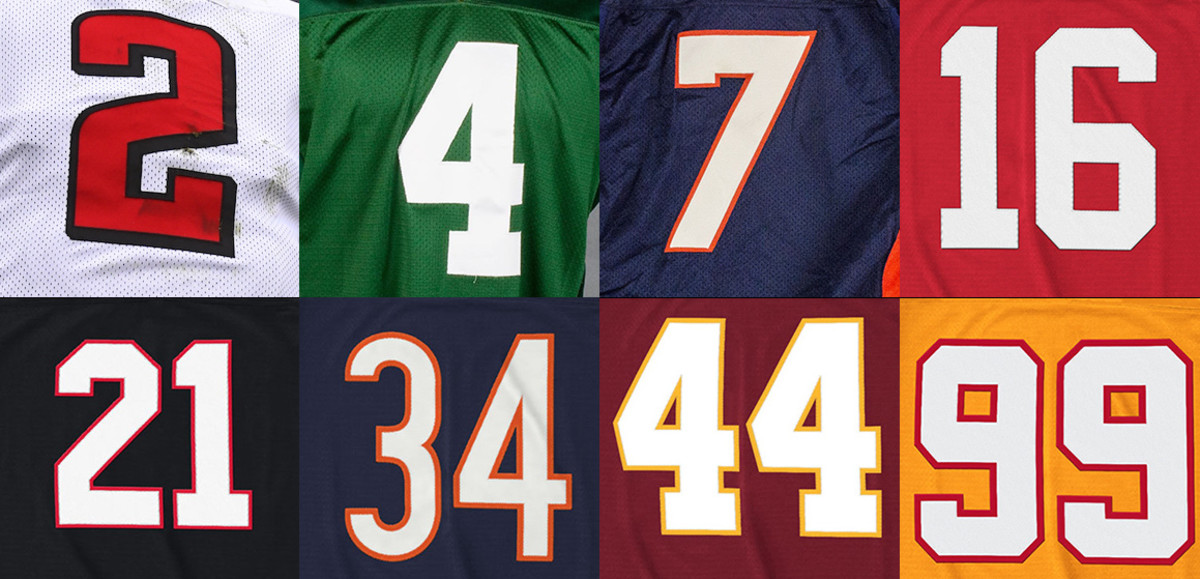 All-Time BEST NFL Players by Jersey Number (#1-99) 