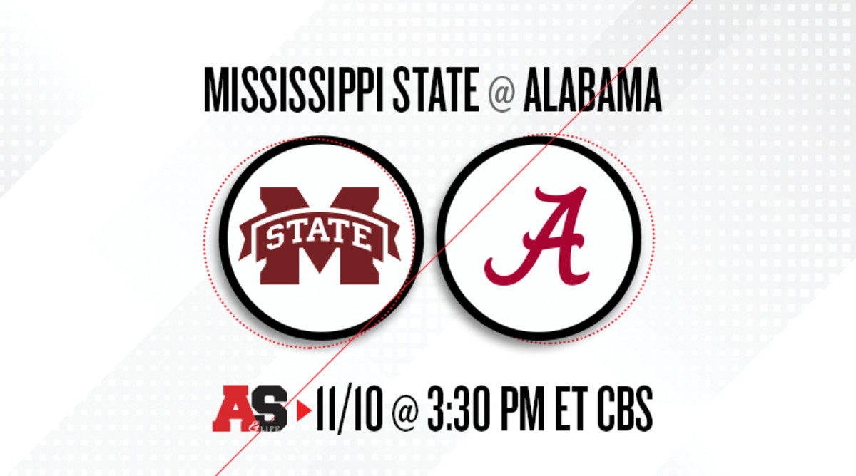 Mississippi State Bulldogs vs. Alabama Crimson Tide Prediction and Preview