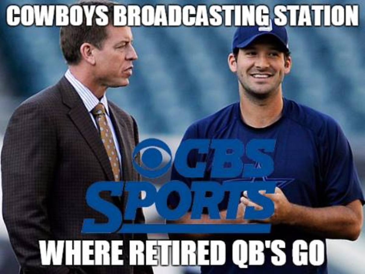 Cowboy meme: Romo retires