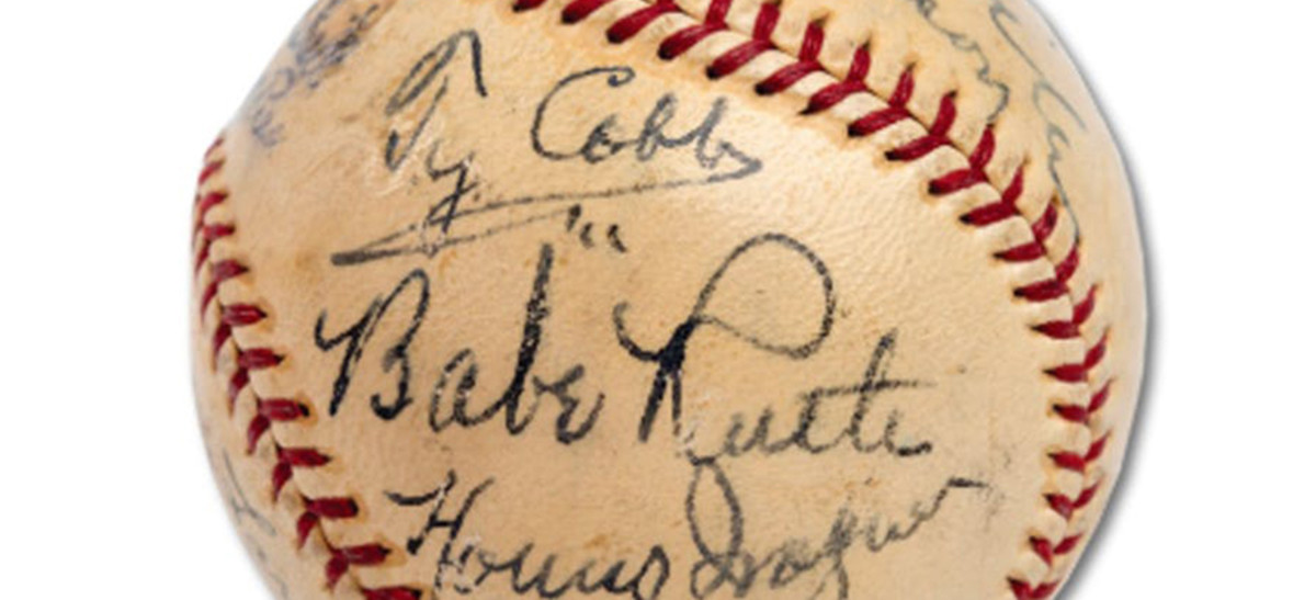 most valuable autographed baseball