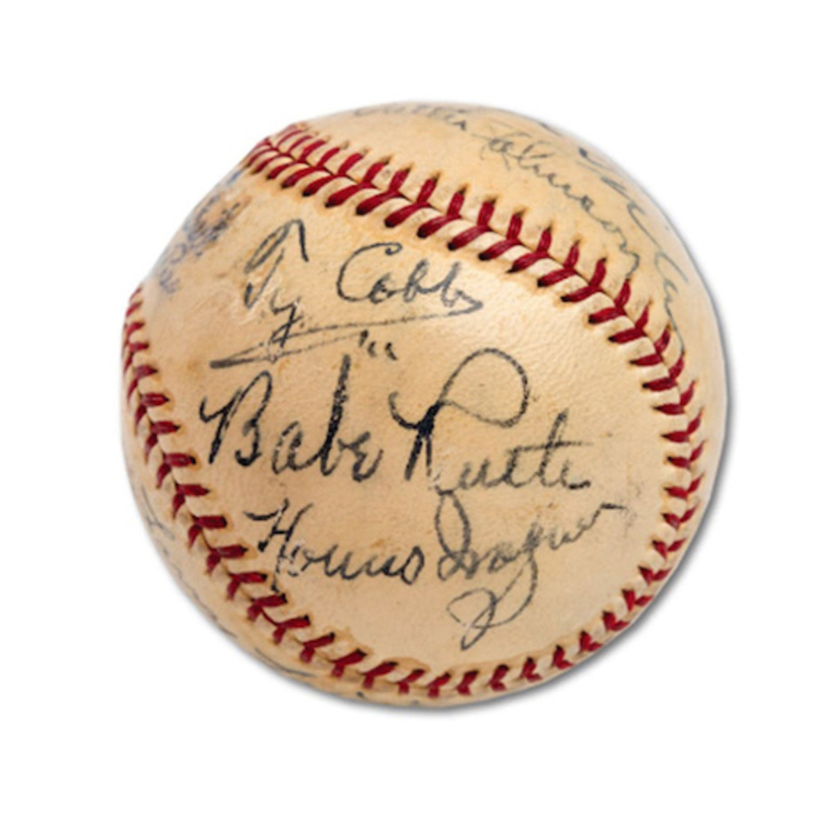 Most valuable autographed baseball