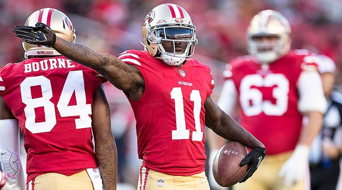 Marquise Goodwin: Wide Receiver Rankings Week 16