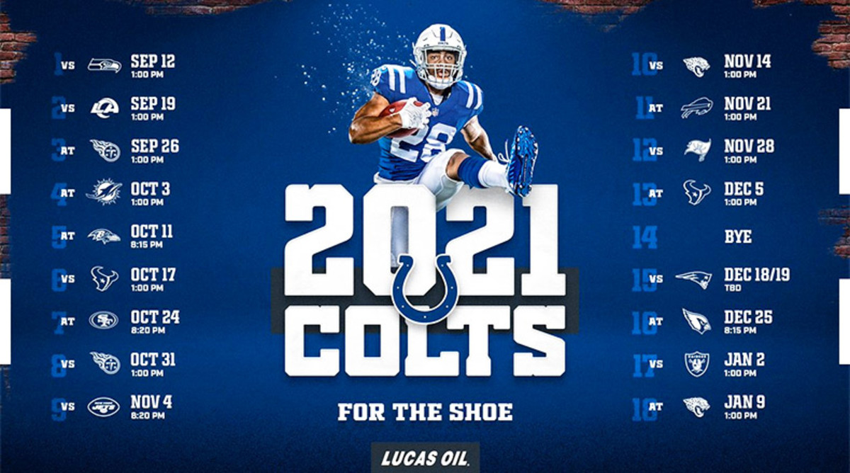 Indianapolis Colts Schedule 2021