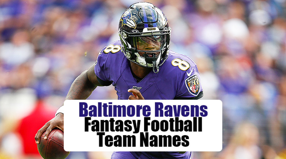 Baltimore Ravens Fantasy Football Team Names
