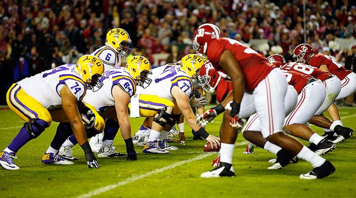 5 Greatest Alabama Vs LSU College Football Games Of All Time Athlon 