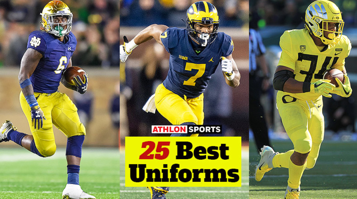 College Football's Top 25 Uniforms for 2019