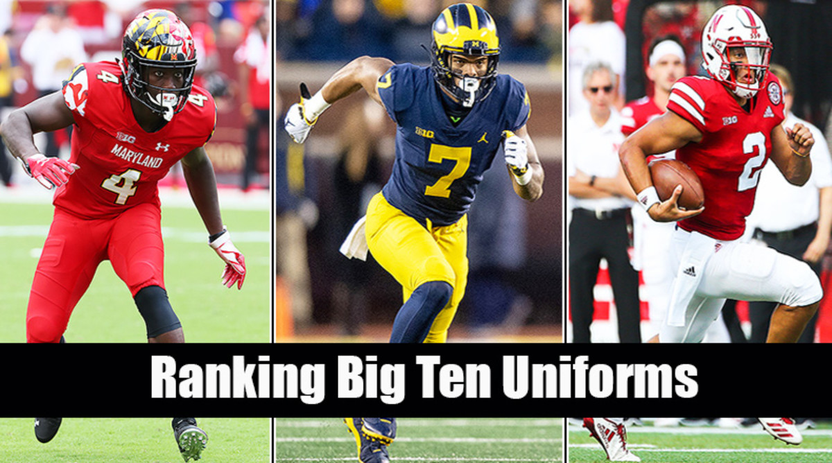 Big Ten Football Ranking 2019 Uniforms Athlon Sports