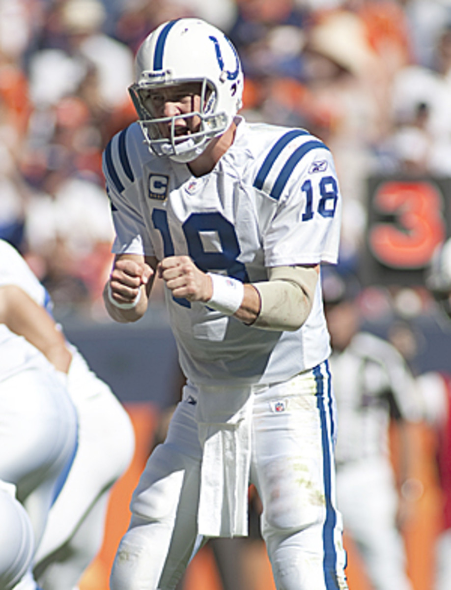 Indianapolis Colts QB Peyton Manning