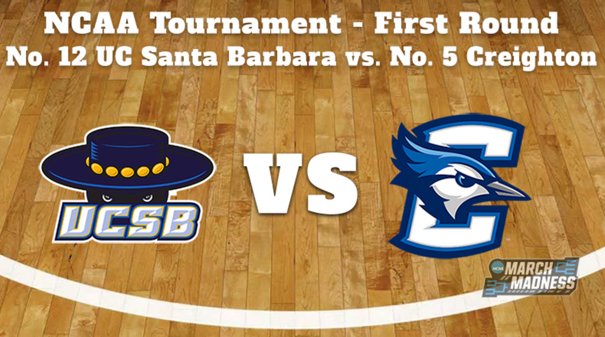 UC Santa Barbara Gauchos vs. Creighton Bluejays Prediction: NCAA Tournament First Round Preview