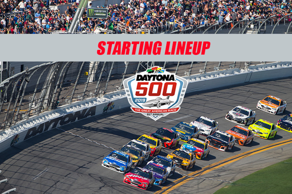 NASCAR Starting Lineup for the Daytona 500