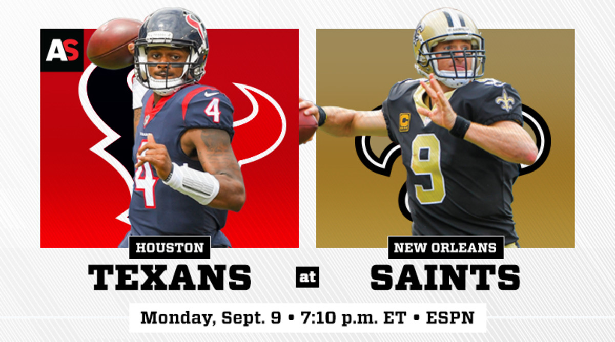 Monday Night Football: Houston Texans vs. New Orleans Saints Prediction and Preview