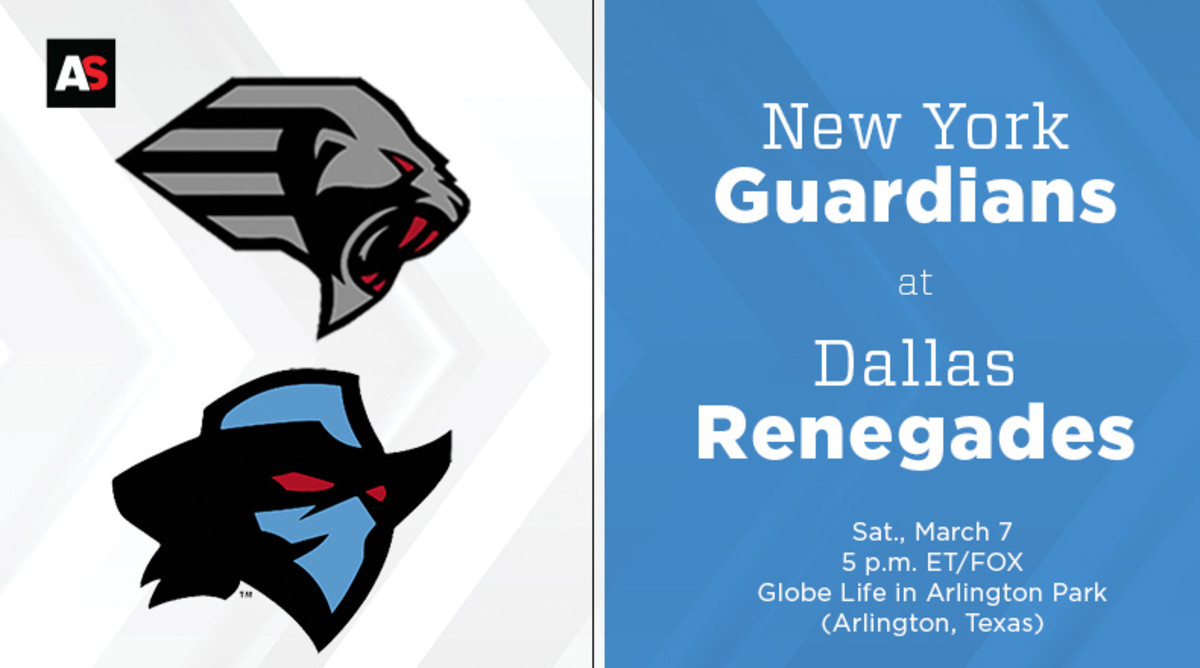 New York Guardians vs. Dallas Renegades XFL Betting Odds, Pick & Analysis:  Prepare to Feel Under-whelmed