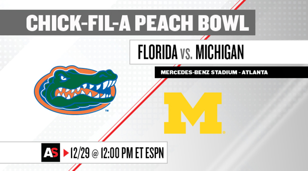 Chick-fil-A Peach Bowl Prediction and Preview: Florida vs. Michigan