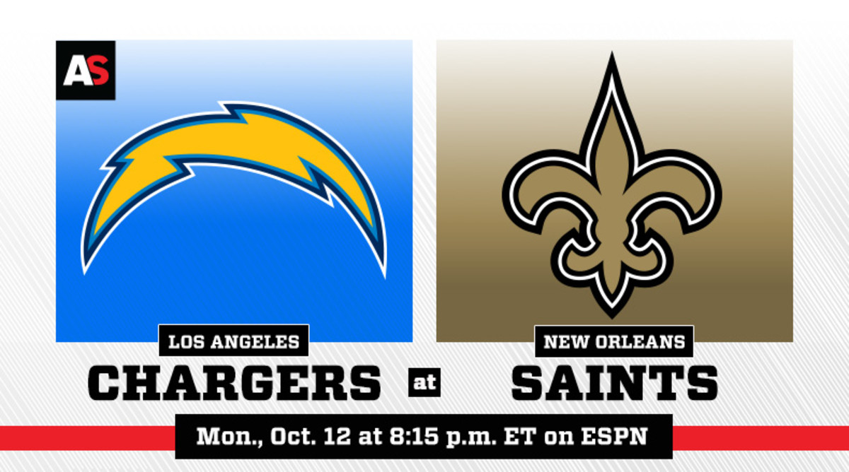 Monday Night Football Los Angeles Chargers vs. New Orleans Saints