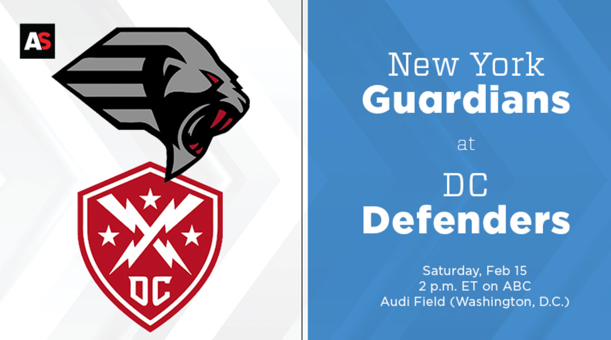XFL: New York Guardians at DC Defenders