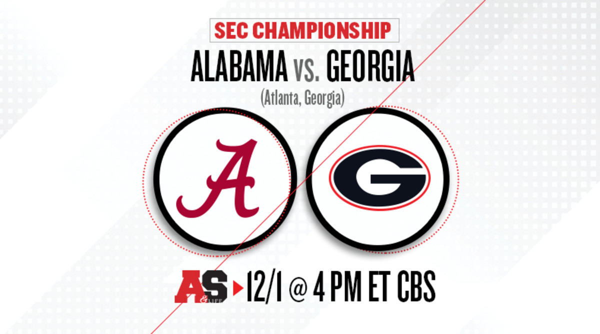 SEC Championship Game Prediction and Preview: Alabama vs. Georgia