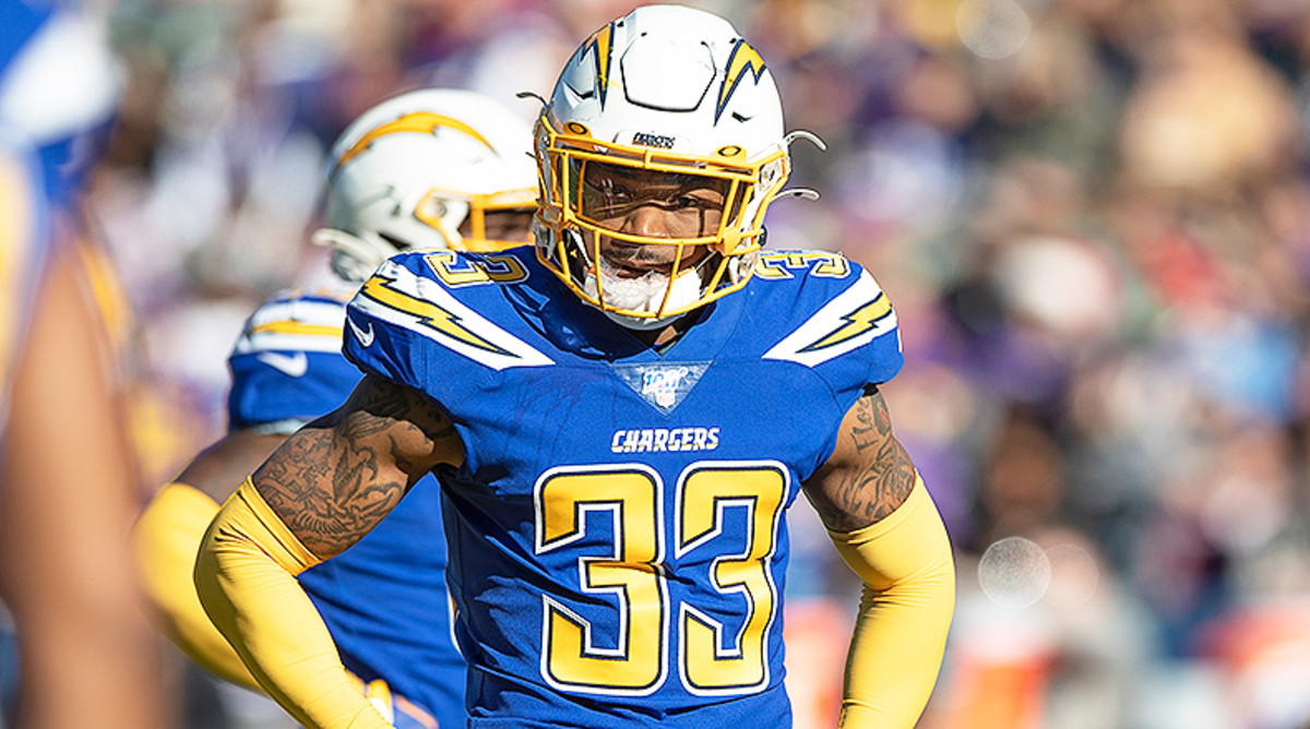 Chargers' Derwin James ejected from Colts game after brutal hit