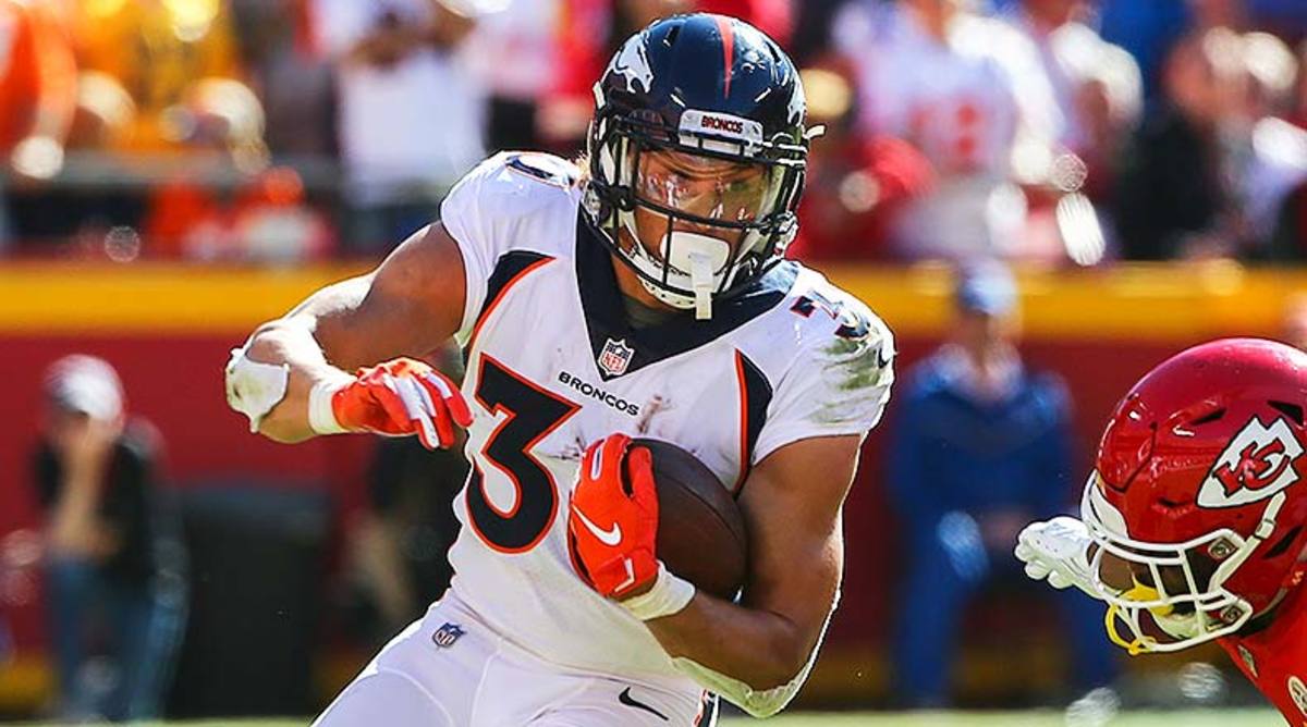 DraftKings and FanDuel Best Lineups for Week 13 NFL Daily Fantasy Football: Phillip Lindsay